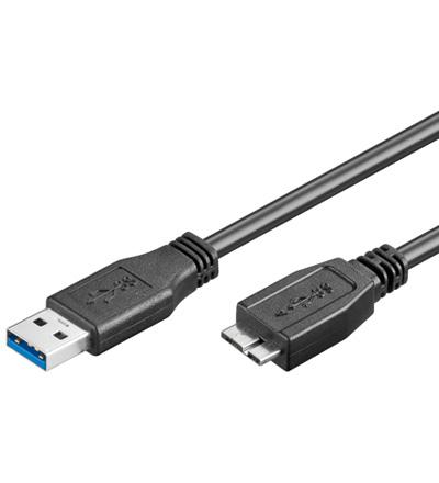 Micro-USB B 3.0 vers USB A 3.0