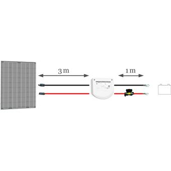 Kit de connection panneau solaire/regulateur/batterie 6mm2 2x6m +2x1m