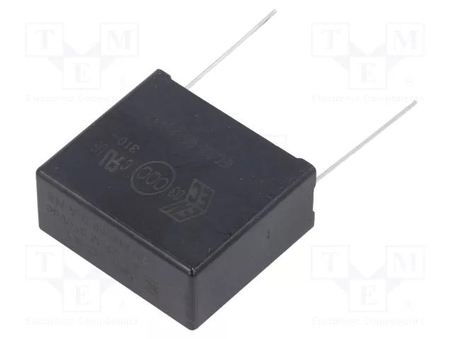 Condensateur mkp x2 305vac 4.7uf pas 27.5mm