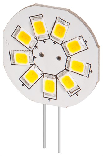 Lampe a led g4 1.5w ( equivalent 15w ) 120 lumens 2800k blanc chaud