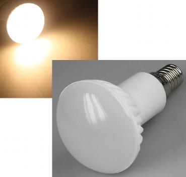 Lampe e14 - a   leds  6w - blanc chaud - 3000°k - 480 lumens - 230v - r50 - 50 x 90 mm