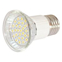 Lampe e27 - a   leds  1.5w - blanc chaud - 3000°k - 120 lumens - 230v - 50 x 75 mm