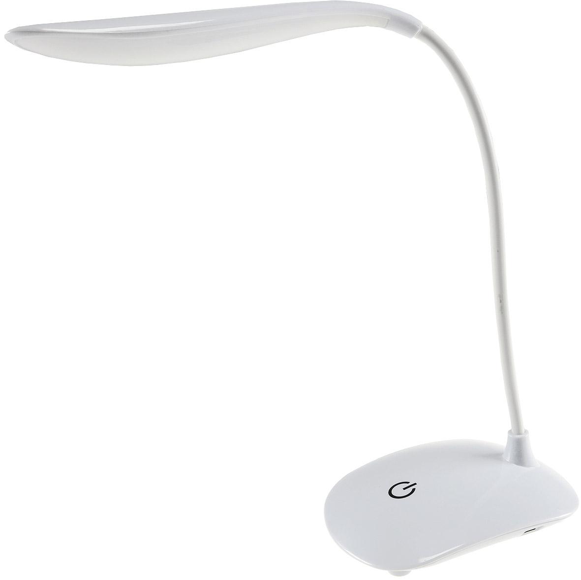 Lampe de table led avec interrupteur tactile col de cygne, 3 niveaux de luminosité