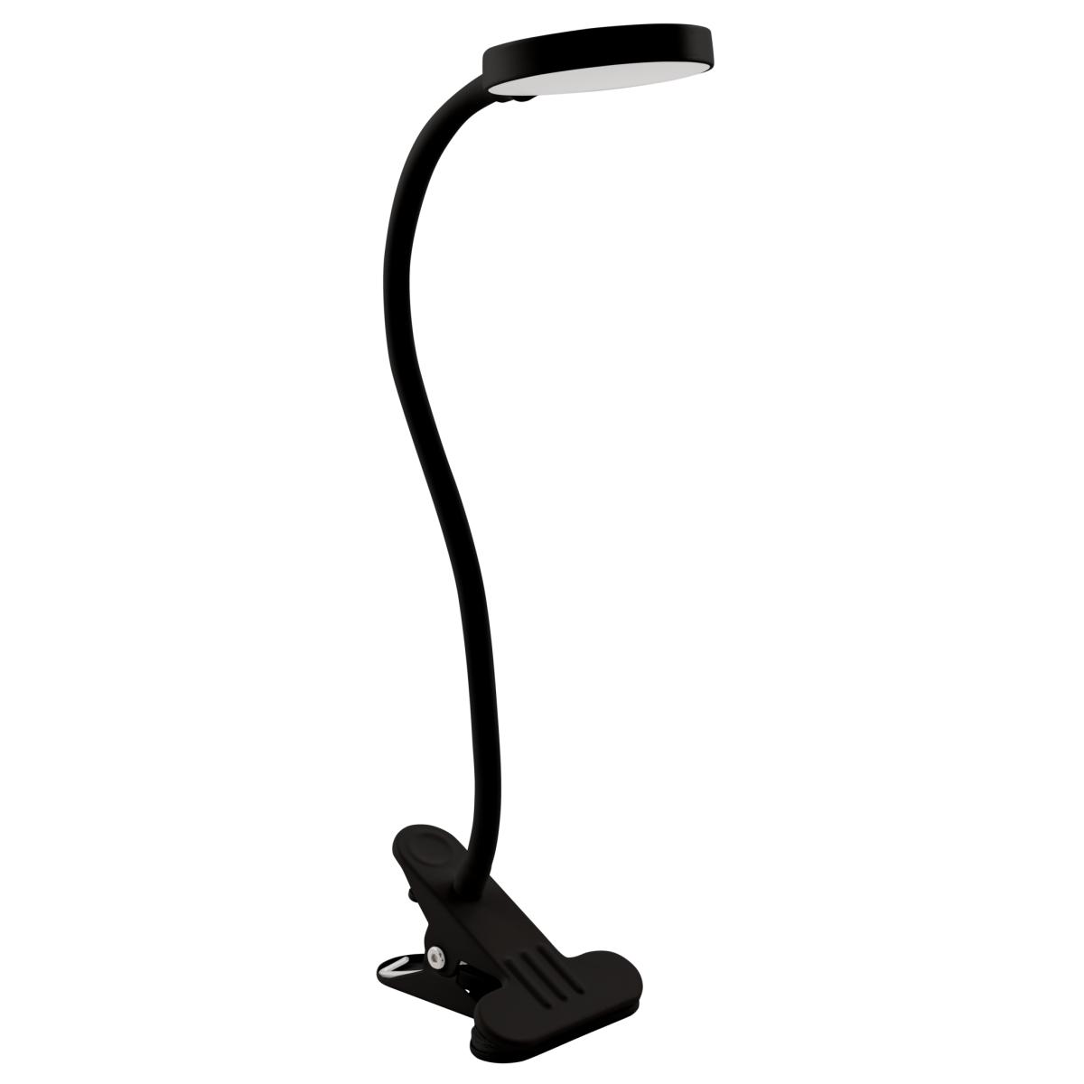 Lampe à pince led 3,3 w, 438 lm, intensité variable, blanc chaud
