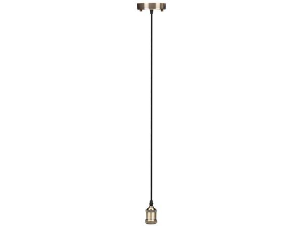 Luminaire design à suspension en cordage - metal bronze