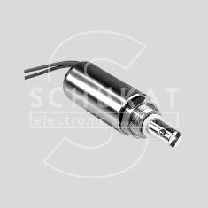 Electro-aimant cylindrique d=19mm l=49mm 24v 0.30a 7w 110grs fonction : push/pousser
