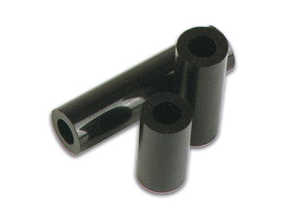 Entretoise en polystyrène noir 20mm ?3mm (lot de 10 pièces)