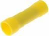 Manchon jaune pour câble 4 à 6mm² lot de 50 pièces