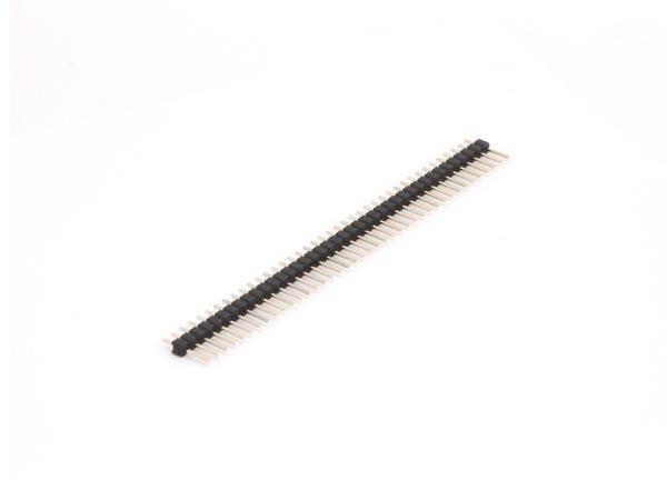 Barrette male/male  simple rangee - 40 broches   pas 2.54mm  3a l= 11.6 l=mm ( 3mm/2.5mm/6.1mm )