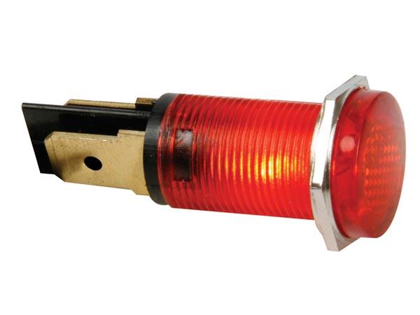 Voyant standard avec ampoule Sedeco B-432 24V RED 12 V rouge 1 pc s 