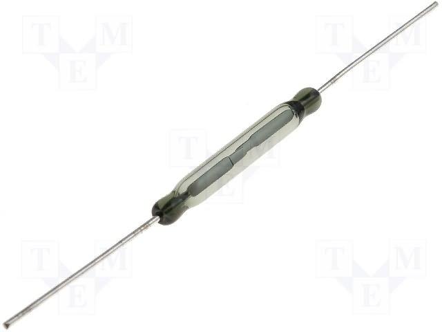 Contact magnetique 1t 1a 200v 40w  24 a 51 at dim : 20.5 x 2.7mm