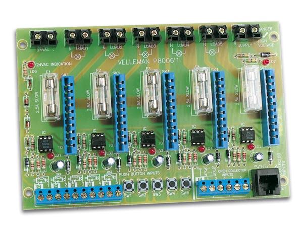 Carte mere pour systeme de lumiere - bus-pcb