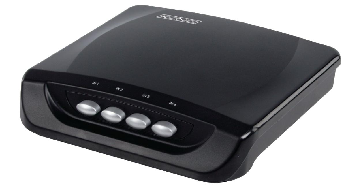 Commutateur hdmi 4 ports manuel könig