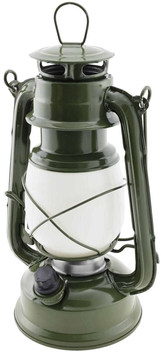Lanterne de camping led "ct-cl army" Øxh 12x23,5cm, 4x aa, blanc chaud, dimmable