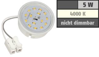 Lampe module a leds 5w lumiere neutre 4000k  400 lumens 230v 50x20mm