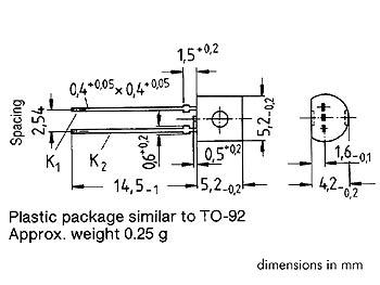 Capteur de temperature (-40a°c a +110a°c) precision 0.50% to92