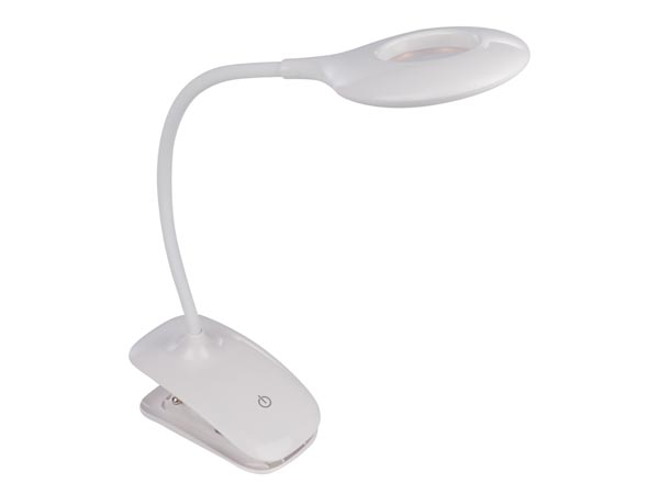 Lampe flexible à 20 leds rechargeable avec intensité lumineuse réglable