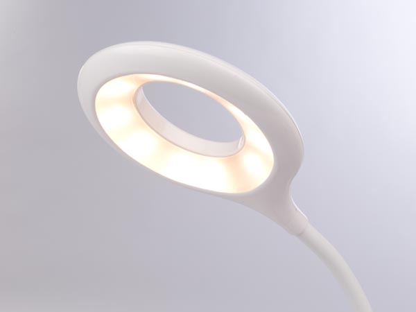 Lampe flexible à 20 leds rechargeable avec intensité lumineuse réglable