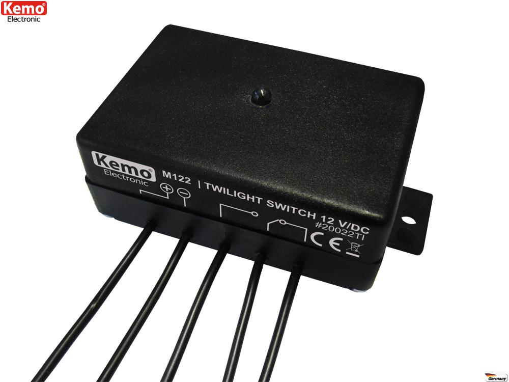 Kit interrupteur crepusculaire 12v - kemo