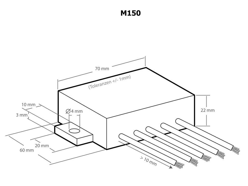 Kit-module convertisseur tension 230v/impulsions