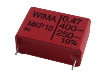 Condensateur mkp 400v 470nf pas 27.5mm mkp10 wima