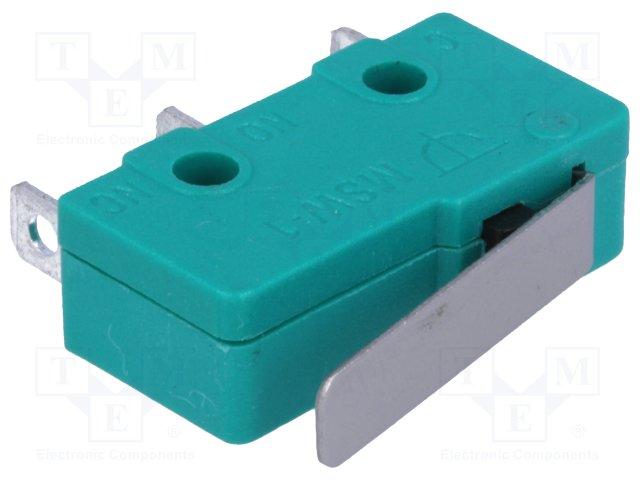 Micro switch à levier 1 rt 5a 250v 20 x 10 x 6.4mm