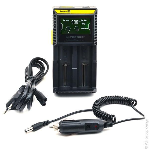 Chargeur de batterie li-ion et lifepo4 multifonctionnel