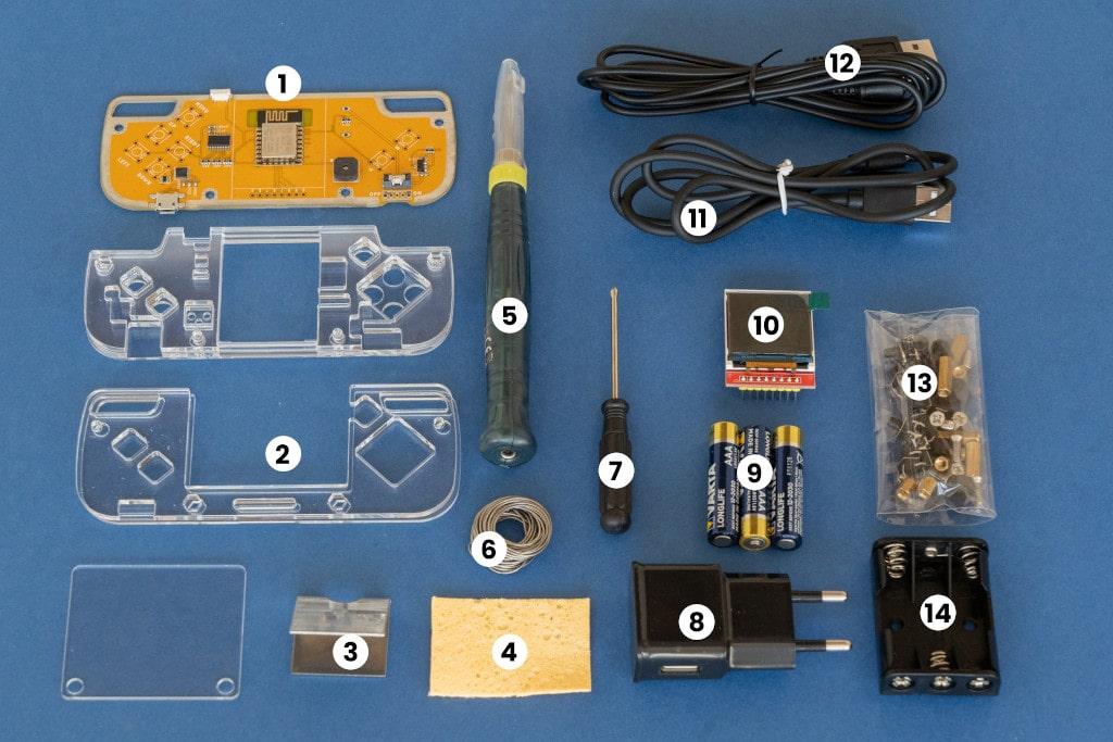 Kit console de jeu circuitmess