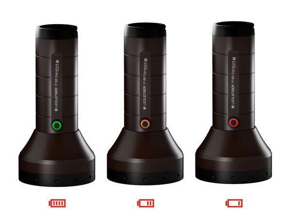 Lampe torche haute qualité / rechargeable / ultra puissante ledlenser p18r signature / 4500lm / portée 720m