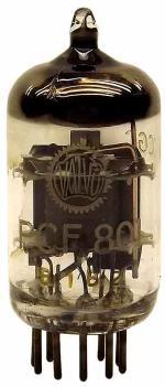 Tube electronique pcf201 / triode pentode 10 pins