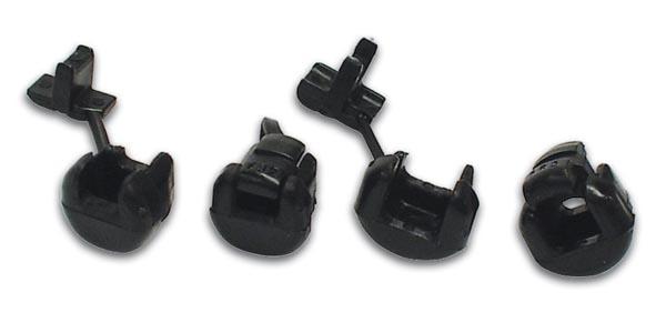 Passe-fil type serre-câble pour câbles plats 2,3 x 4,5mm lot de 10 pièces
