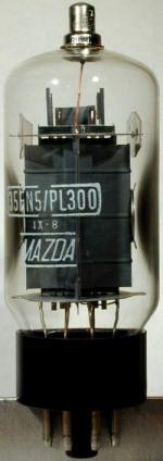 Tube electronique pl300 / 35fn5 power amplifier pentode 8 pins
