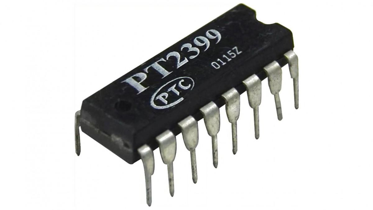 Princeton semiconductors pt 2399 digital delay/echo ic, dip16