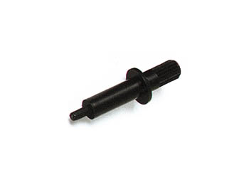 Axe de reglage 25mm noir pour resistance ajustable piher