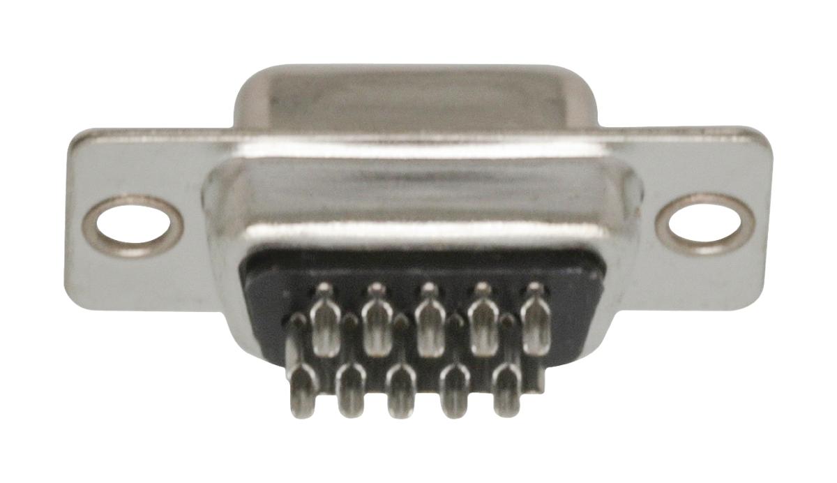Connecteur d femelle 15 broches - haute densite - montage chassis
