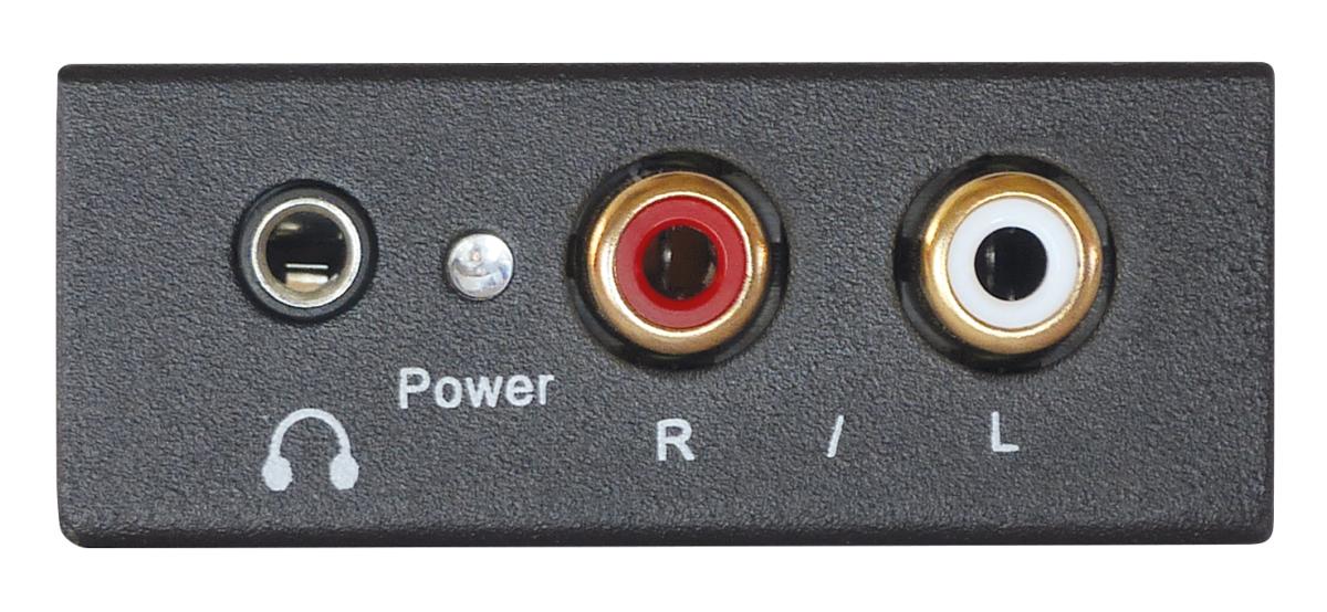 Convertisseur audio numérique (optique+spdif) vers analogique dac (jack 3.5mm + rca)