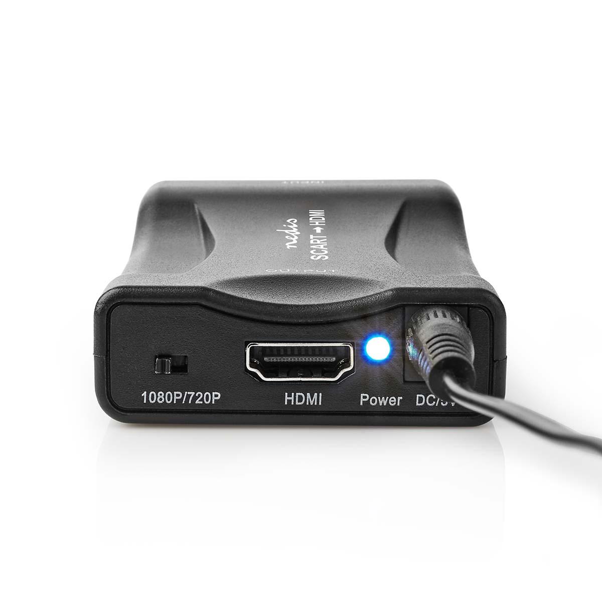 Convertisseur audio vidéo hd-1080p peritel vers hdmi / alimentation usb