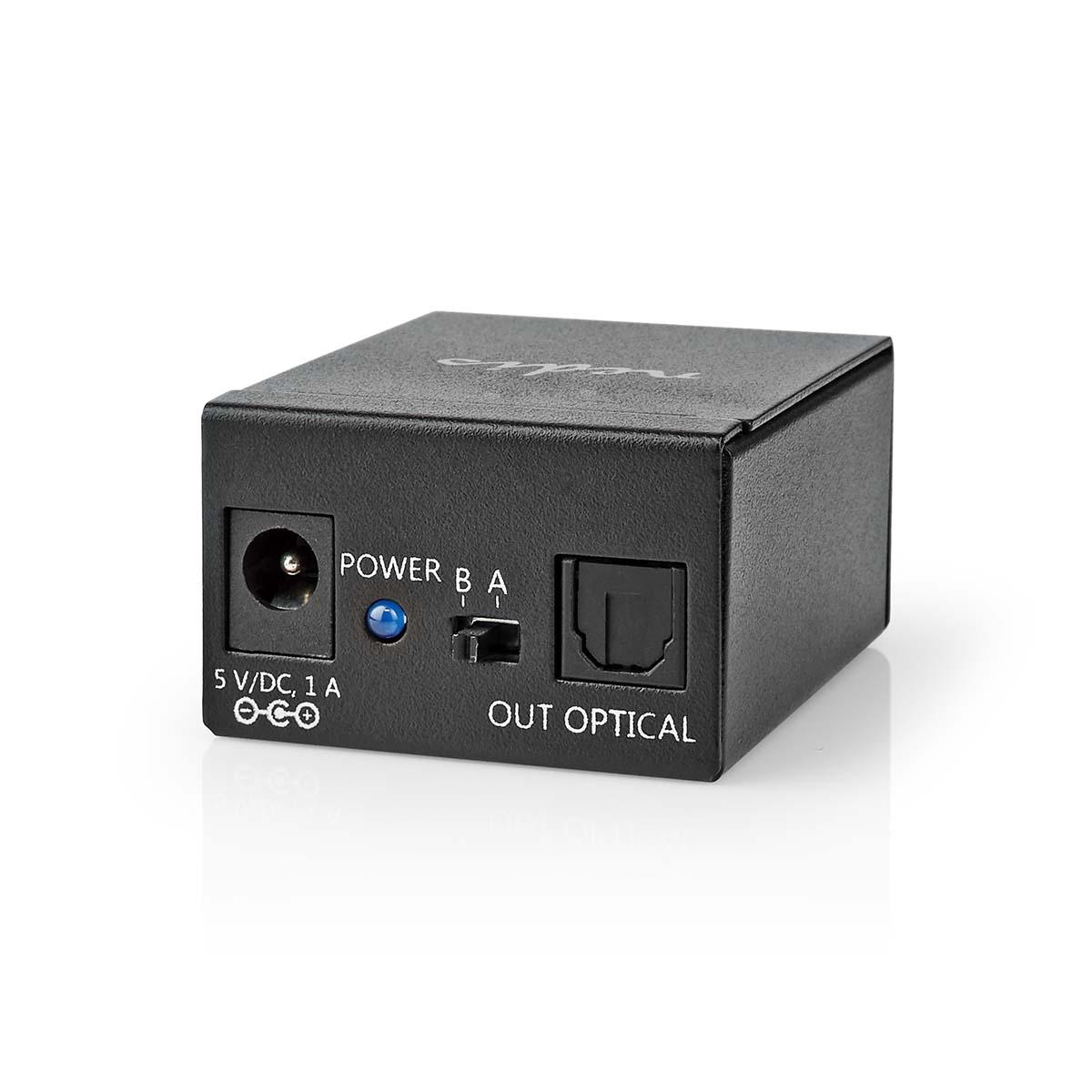 Commutateur audio numérique toslink (optique) - 2 entrées vers 1 sortie