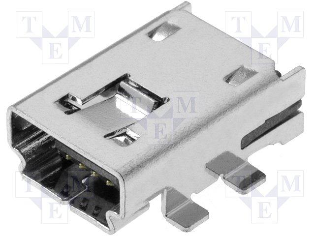 Embases CI Mini-USB B 4p