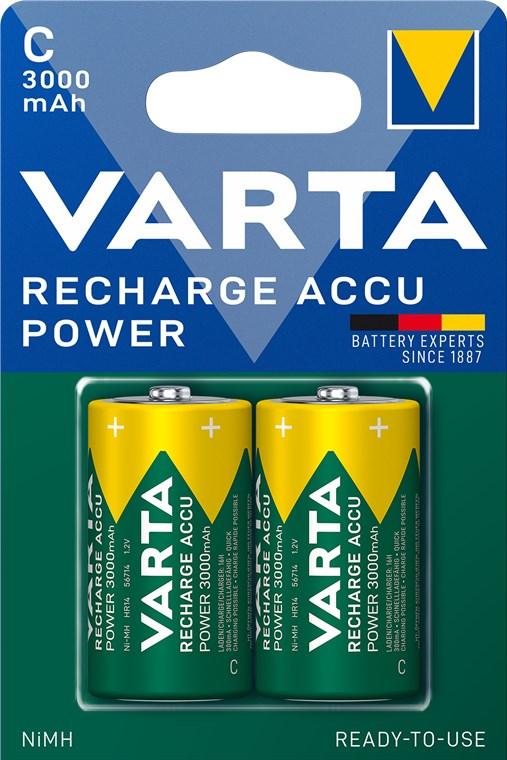 Batterie varta r14 (type c) rechargeable 1.2v 3000mah