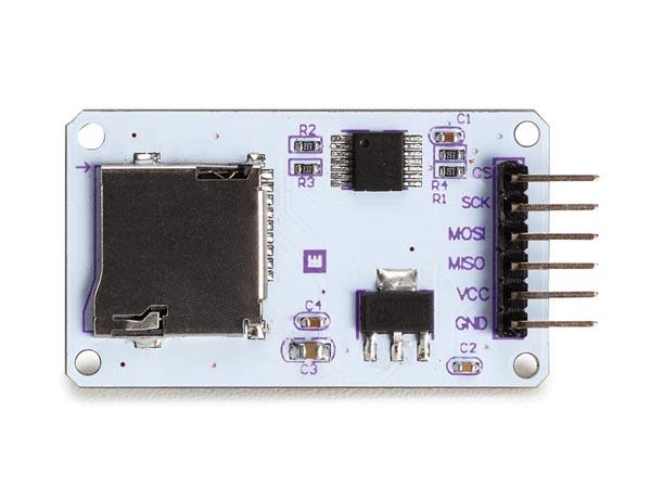 Module d'extension de memoire sur carte microsd pour arduino® (2 pcs)