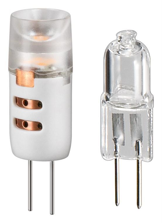 Lampe led g4 compacte 1,1 w blanc chaud 3000k