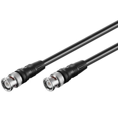 Cable bnc male / male 50 ohms 1 metres