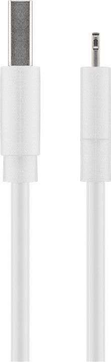Câble de charge et de synchronisation usb lightning - câble mfi pour apple iphone / ipad; blanc